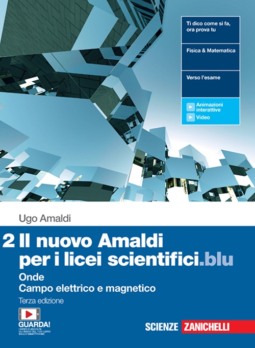 NUOVO AMALDI PER I LICEI SCIENTIFICI.BLU 3ED. (IL) - VOL. 2 (LDM) - copertina