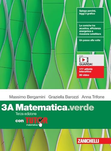 MATEMATICA.VERDE 3ED - CONFEZIONE 3A+3B CON TUTOR (LDM) - copertina