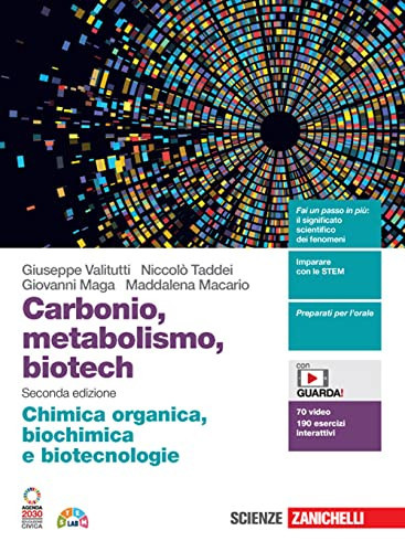 CARBONIO, METABOLISMO, BIOTECH 2ED. (LDM) - copertina