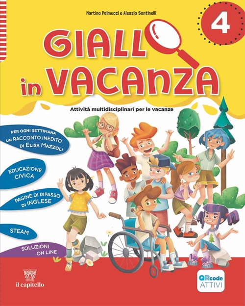 GIALLO IN VACANZA 4 - KIT (VOLUME + LOGICANDO + NARRATIVA) - copertina