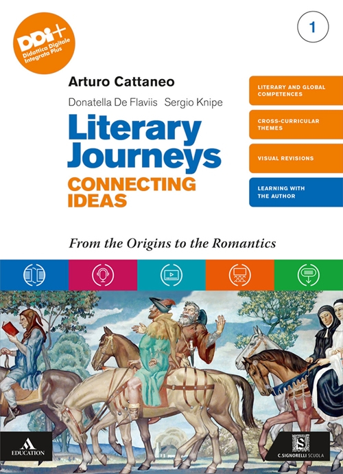 LITERARY JOURNEYS CONNECTING IDEAS - copertina