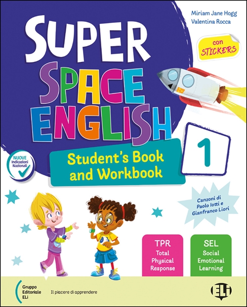 SUPER SPACE ENGLISH 1 - copertina