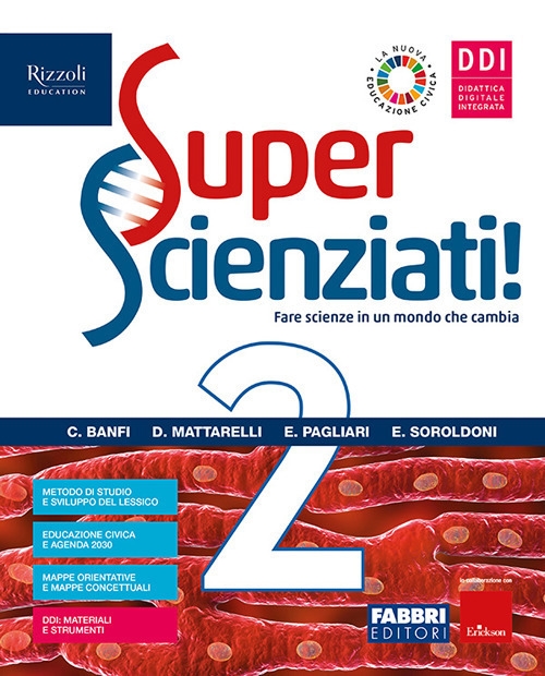 SUPERSCIENZIATI! - LIBRO MISTO CON LIBRO DIGITALE - copertina